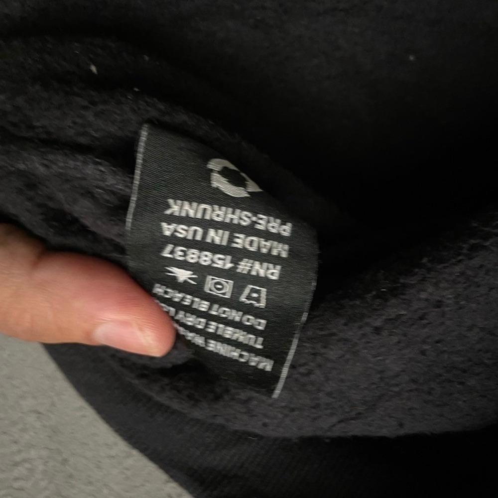 Vintage Verdy Dover Street Market Ginza Hoodie Mens Medium Black Y2K Verdy - Picture 7 of 8